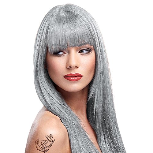 2 X La Riche Directions Semi-Permanent Hair Color 88Ml Tubs - Silver