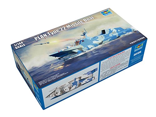 Trumpeter 00108 Model Kit Pla Navy Tipo 22 Missile Barca