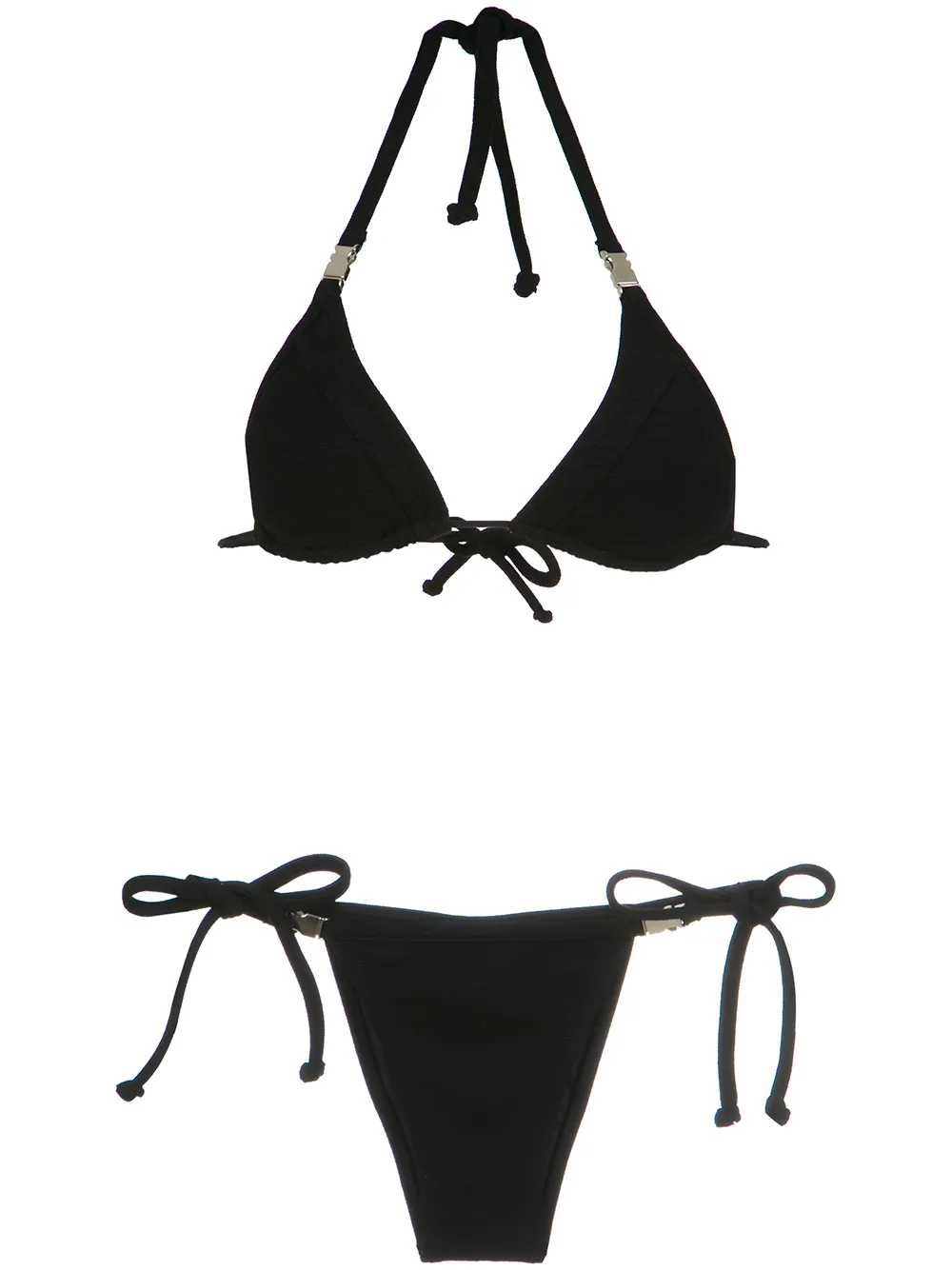 Amir Slama buckle bikini set - Nero