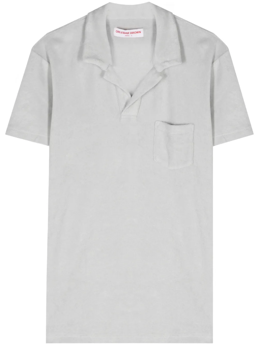 Orlebar Brown Terry Towelling polo shirt - Grigio