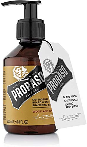 Proraso Wood And Spice Beard Shampoo Confezione Da 3 (3 X 200 Ml)