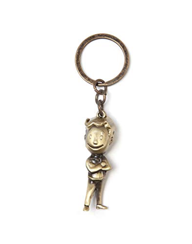 Portachiavi, Scatola Vault Boy Gold