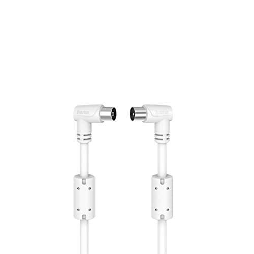 Hama Cavo Antenna, F. Coax. Maschio - F. Coax. Fem, 90°, 3,0 M, 90 Db