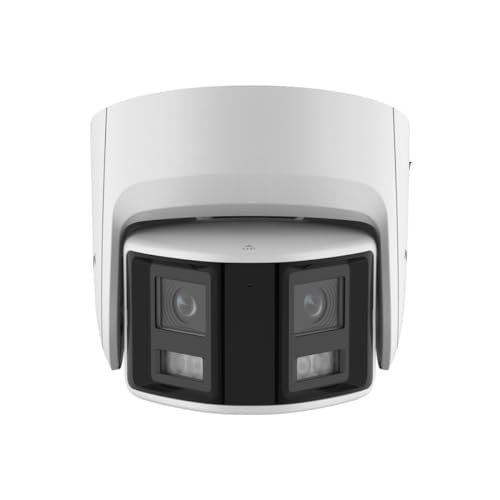 Hikvision Ds-2Cd2346G2P-Isu/Sl (2,8 Mm)(C) Turret 4 Megapixel Telecamera Di Sorveglianza, Illuminazione Fino A 30 M, Telecamera Di Sicurezza Professio