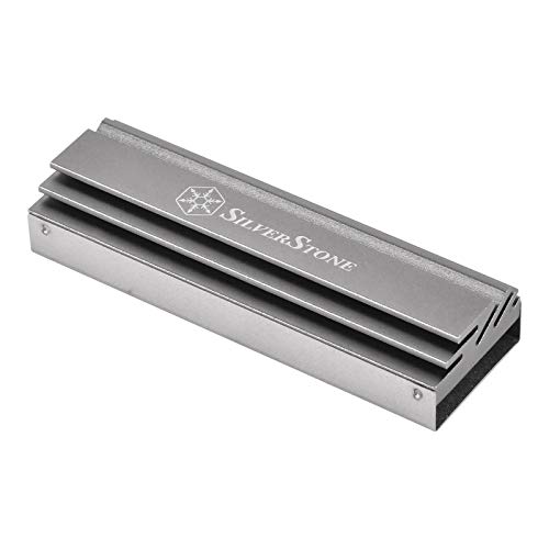 Silverstone Tp04, M.2-Ssd-Kit De Refrigeraciã“N, Aleaciã“N De Aluminio, Gris Titanio, Sst-Tp04T