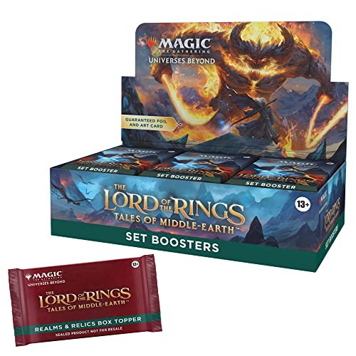 Magic: The Gathering The Lord Of The Rings: Tales Of Middle-Earth Set Booster Box - 30 Packs (360 Magic Cards) (D15230000)