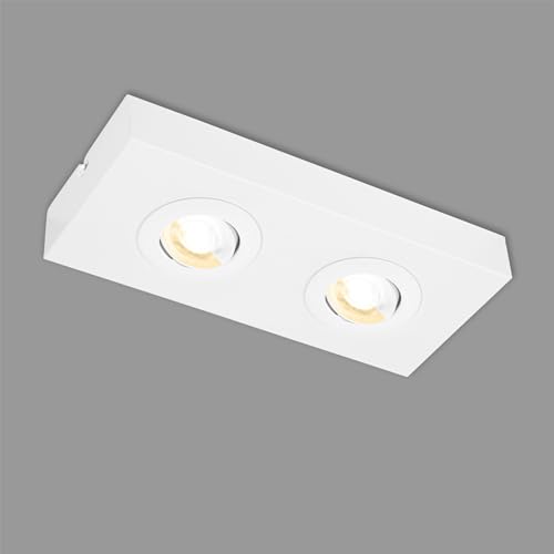 Briloner - Lampada Da Soffitto A Led Con Colore Della Luce Regolabile, Plafoniera A Led, Lampada A Led, Luce Sottopensile Per Cucina, Lampada Per Sogg