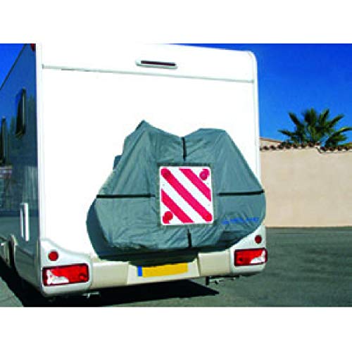 Optima Telo Copri Bici 2 3 Posti Camper Con Porta Cartello