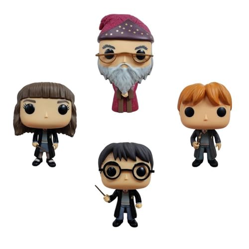 Funko Pop! Harry Potter: Harry Potter - Albus Dumbledore - W1 4Pk - Albus Silente- Figura In Vinile Da Collezione - Idea Regalo - Merchandising Uffici