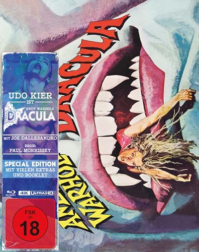 Andy Warhols Dracula - Mediabook - Cover A (4K-Ultra Hd) (+ Blu-Ray) (+ Bonus-Blu-Ray)