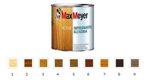 Max Meyer Active Impregnante All'Acqua - Colore: 1 Incolore - Max Meyer - Formato Lt 0,750