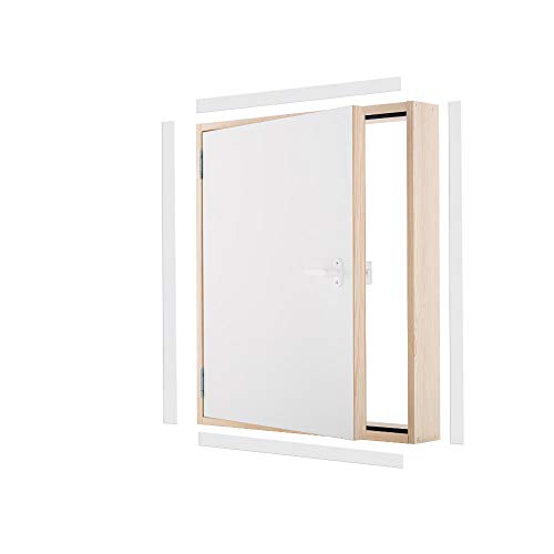 Porta A Battente Al Ginocchio Extra Ud = 0,85 W/M2*K Oman 110X70 In Legno