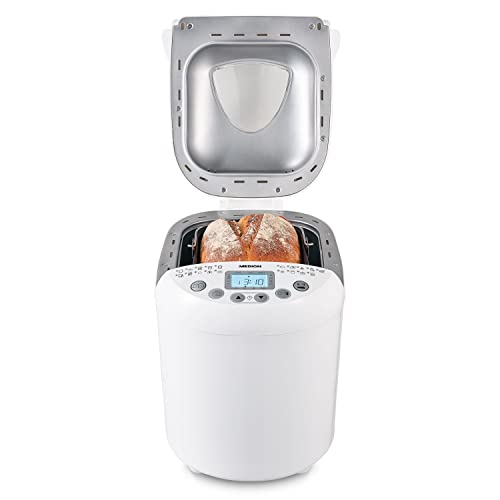 Medion Macchina Per Il Pane Md 11011 (550 W, 1000 G, 19 Programmi Di Cottura, 3 Livelli Di Doratura, Funzione Di Mantenimento Del Calore, Avvio Ritard