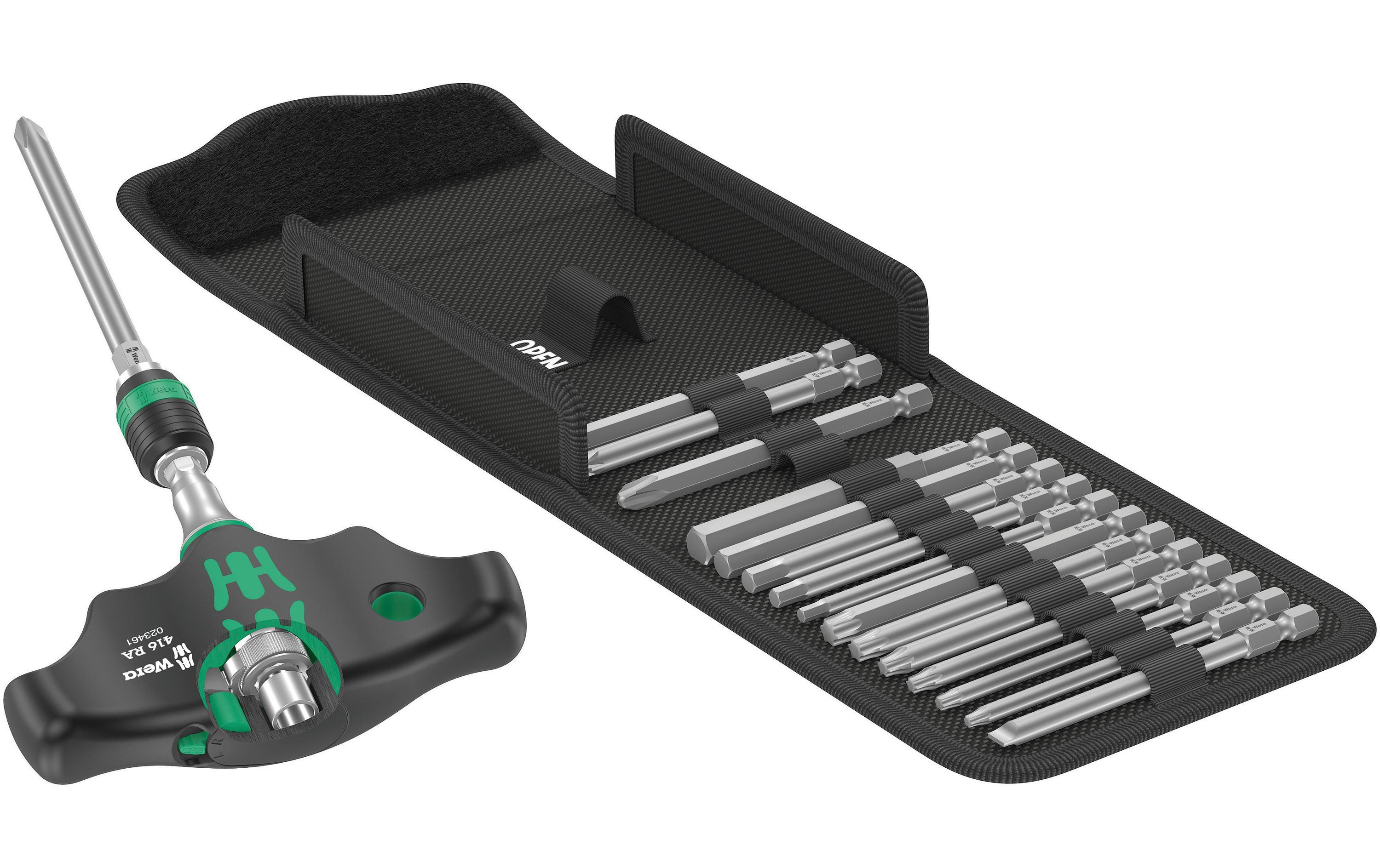 Wera Bit-Set »Wera Kraftform Kompakt 400 RA Set 1«