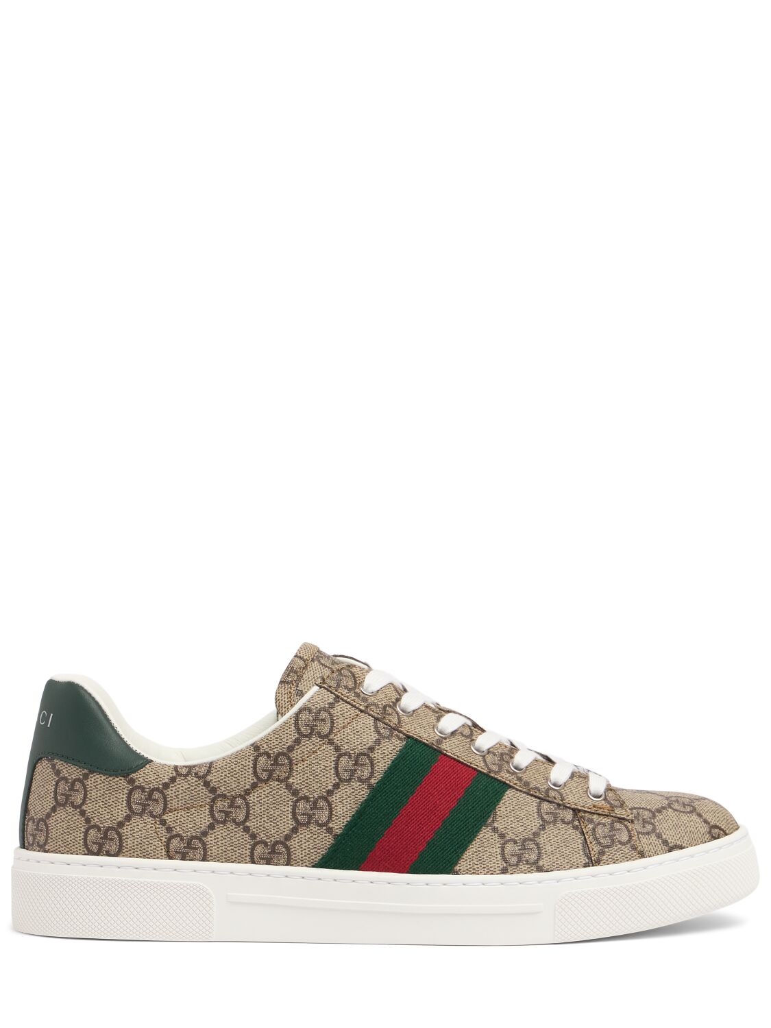 30Mm Gucci Ace Canvas Trainer Sneakers