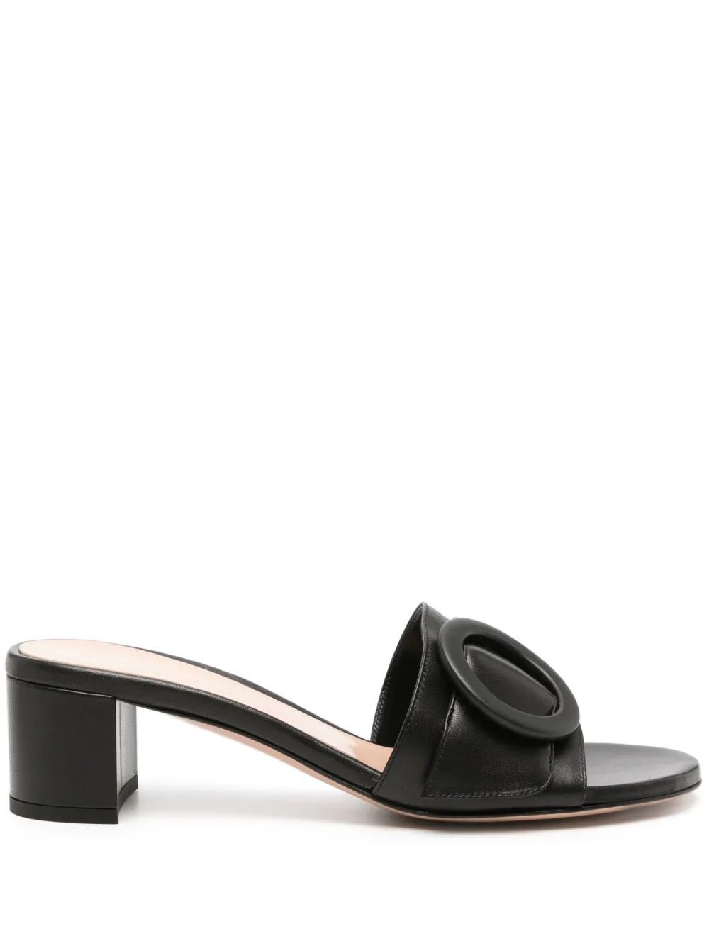 Gianvito Rossi Venezia 45mm leather mules - Nero