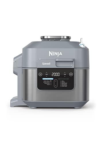 Ninja Speedi 10 In 1 Rapid Cooker & Air Fryer [On400Uk], 5,7 L, Speedi Meals, Air Fry, Steam, Grill, Bake, Roast, Sear, Slow Cook & More, Cooks 4 Porz