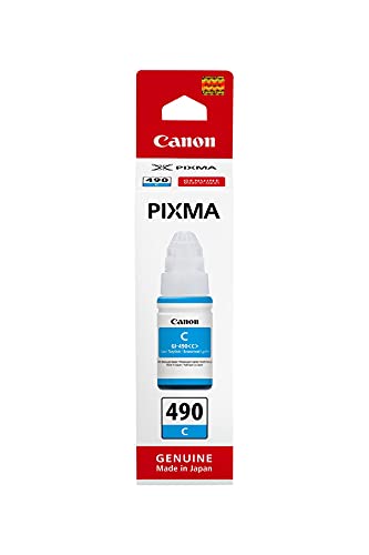 Canon Ink Gi-490 Cyan Tinte Flasche