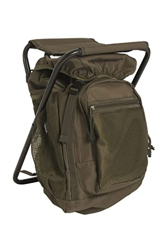 Mil-Tec Zaino Con Sgabello Va, Unisex-Adulto, Verde, Taglia Unica