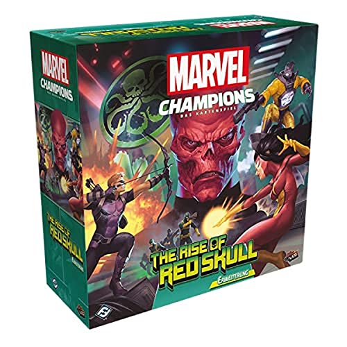 Fantasy Flight Games Asmodee Marvel Champions: Lcg – The Rise Of Red Skull | Espansione Scenario | Gioco Di Carte | 1-4 Giocatori | Dai 14+ Anni | 60+