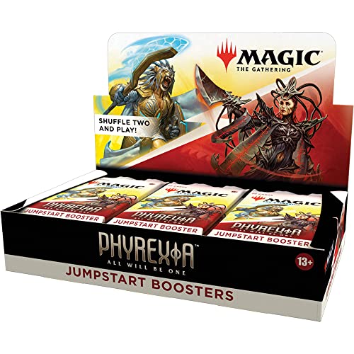 Magic: The Gathering Phyrexia: All Will Be One Jumpstart Booster Box, 18 Packs (Versione Inglese)