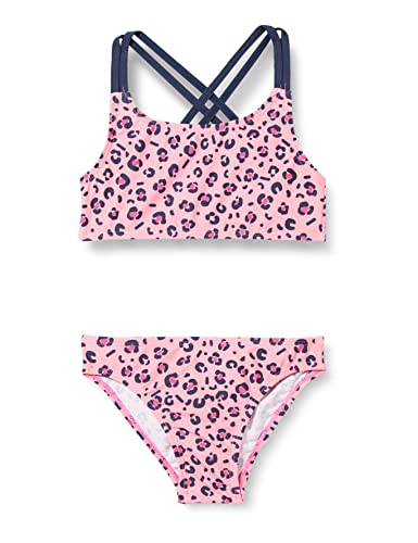 Playshoes Bikini Con Protezione Uv, Costume Da Bagno Bambine E Ragazze, Leone Rosa, 146/152