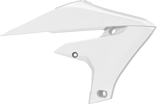 Polisport 8415100002 - Copriradiatore, Resistenti E Durevoli, Compatibili Con Moto Yamaha In Colore Bianco