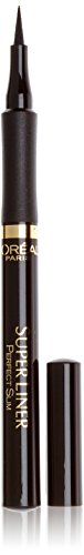 L'Oréal Paris Super Liner Perfect Slim, Intense Black – Eyeliner Ultra Preciso Con Speciale Punta In Feltro E Un Colore Intenso E Duraturo, Confezione