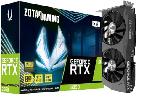 Zotac Gaming Geforce Rtx 3050 Eco 8Go, Zt-A30500K-10M