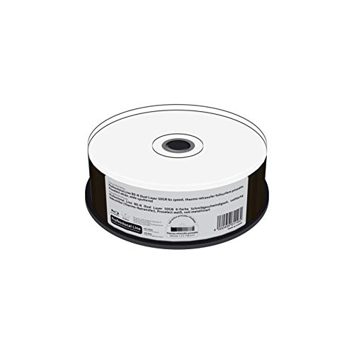 Mediarange 50Gb, Bd-R Dl, 25 Pack 25 Pieza(S)
