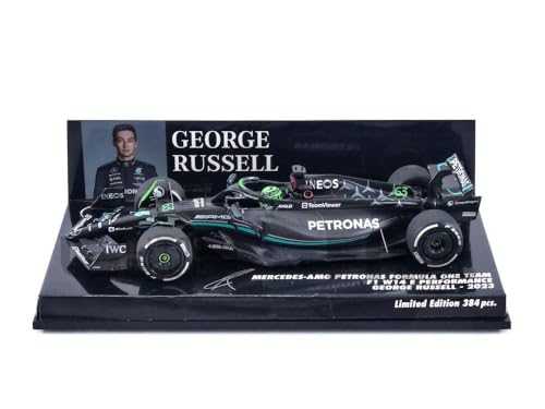 Minichamps 417230163 - Mercede. A-M-G W14 George Russell Bahrain Gp 2023 - Scala 1/43 - Modello Da Collezione