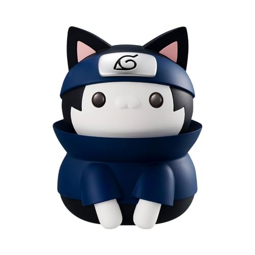 Naruto Shippuden Mega Cat Project Nyaruto! Serie Reboot Trading Figura Sasuke Uchiha 10 Cm
