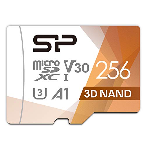 Silicon Power Memory Card Superior Pro Micro Sdxc 256Gb Uhs-I U3 V30 +Adapter