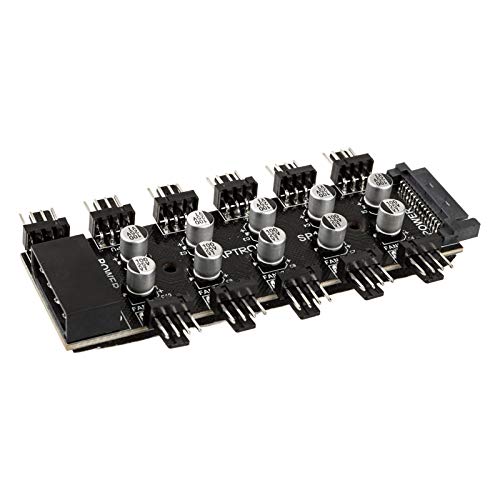 Lamptron Compatibile Con Sp105 10X Pwm-Lüfter-Hub