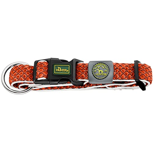 Hunter Collana Vario Plus L Collo 40-60 Cm Arancione 110 G