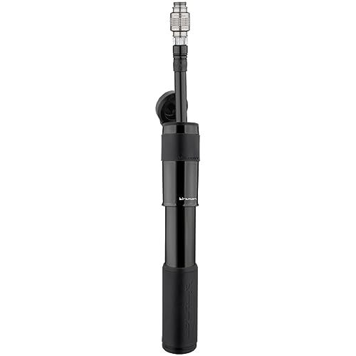 Birzman Velocity Pump Mtb 90Psi / 6.2 Bar Black (Portable Pools), Ciclismo Unisex-Adulto, Colour, Size