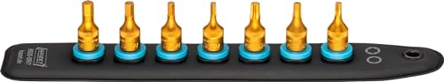 Hazet - Smartrail 1/4" 8500-Sr/7, Supporto In Plastica Per 7 Inserti Per Chiavi A Bussola, Magnetico, Antiscivolo, Facile Da Usare, Azionamento: Quadr