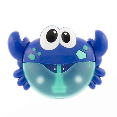 Innovagoods Carillon Musicale Con Bolle Di Sapone Per Bagno Crabbly, Colore Blu, 23 X 16 X 8 Cm,
