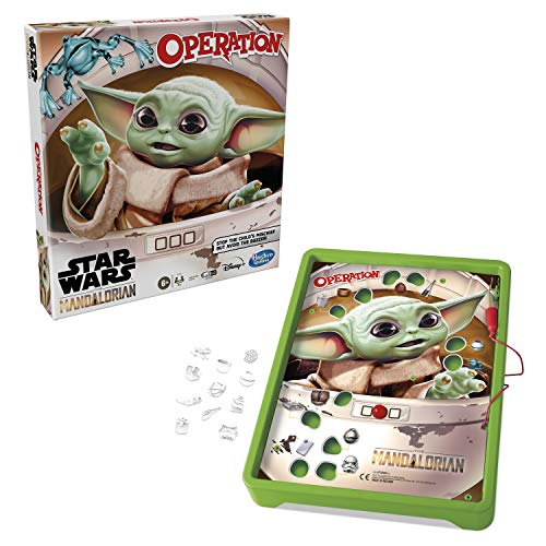 Star Wars Hasbro The Mandalorian Action Game Operation*English Version* Board