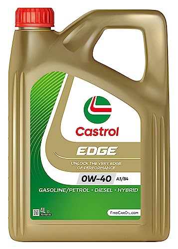 Castrol Edge 0W-40 - Olio Motore A3/B4, 4 L