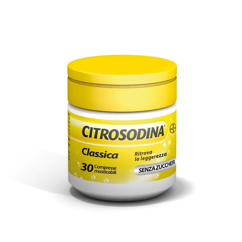 Citrosodina Masticabile Digestivo Pesantezza Di Stomaco 30 Compresse