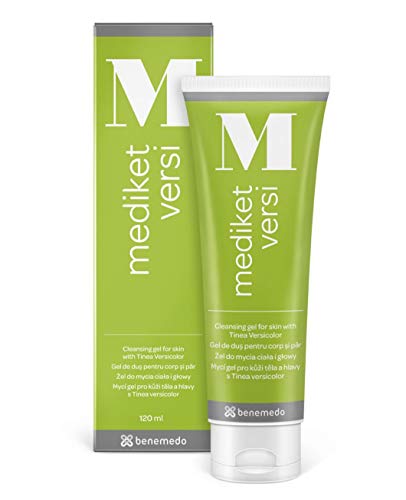 Mediket Versi Gel Detergente Per Pelle E Cuoio Capelluto 120Ml Tinea Versicolor