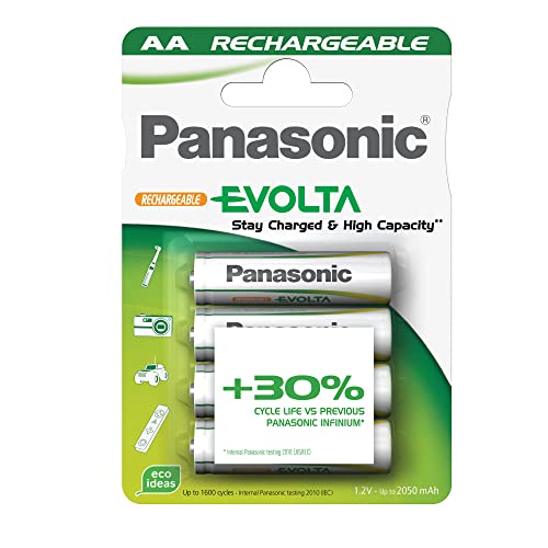 1 X 4 Panasonic Nimh Carino Aa 1900 Mah Pronto All'Uso