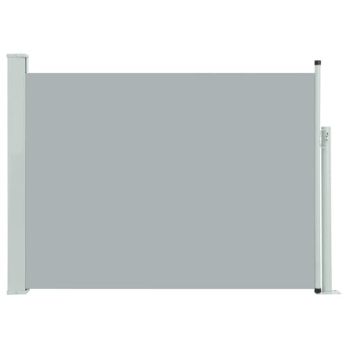 Vidaxl Tenda Laterale Retrattile Da Patio 100X500 Cm Grigio