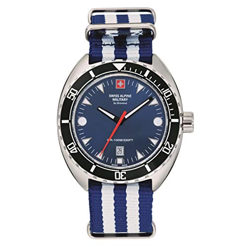 Swiss Alpine Military 7066.1635 Turtle Men`S 44Mm 10Atm