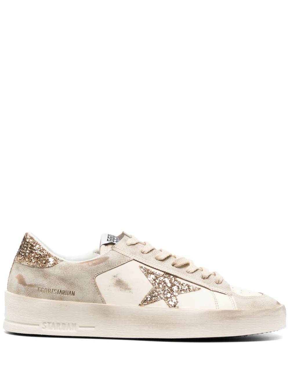 Golden Goose Sneakers con applicazione - Bianco