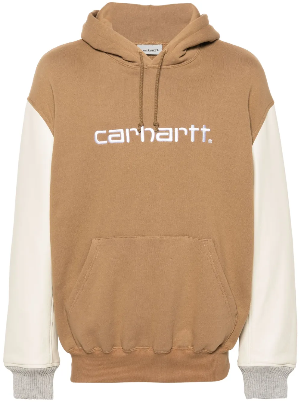 Junya Watanabe MAN x Carhartt cotton hoodie - Marrone