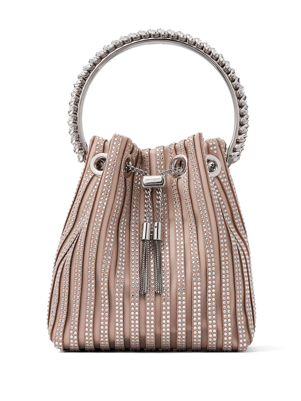 Jimmy Choo Bon Bon bucket bag - Toni neutri