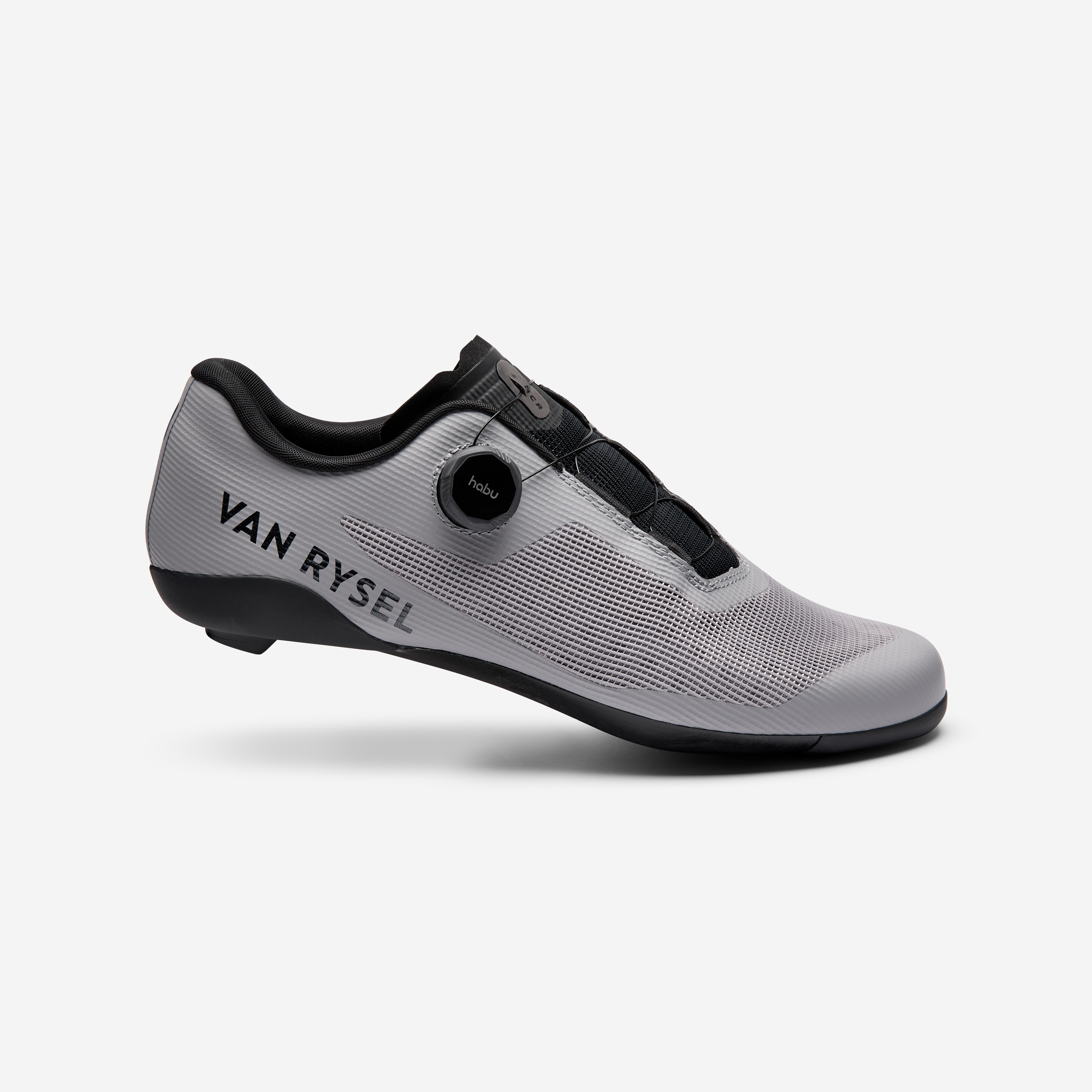 Decathlon | Scarpe bici da corsa adulto Van Rysel NCR AIR grigie |  Van Rysel