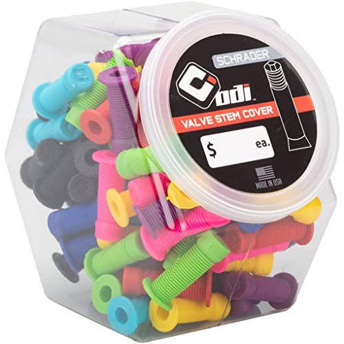 Odi Tappi Per Valvola Schrader In Vetro, Diversi Colori, 100 Pezzi